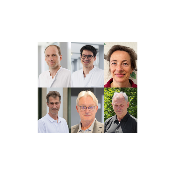 6 Portraits ausgezeichneter Mediziner. 